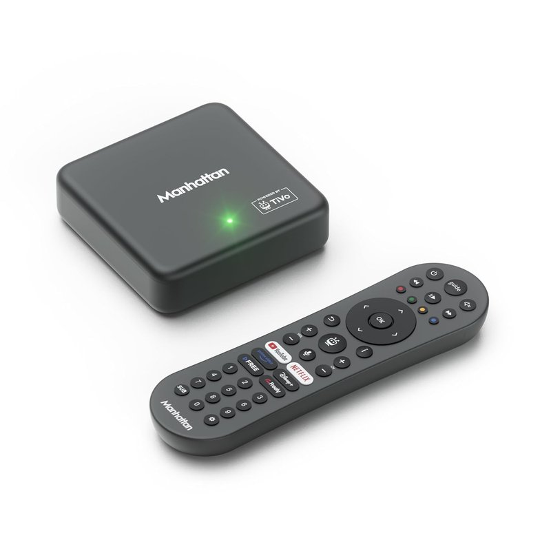 Manhattan Aero 4K TV Streamer with Freely