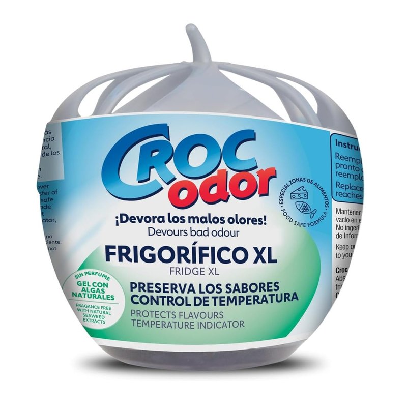 Spotless Punch Ltd Croc Odor Fridge Deodoriser , X-Large, Unscented, 140 gram