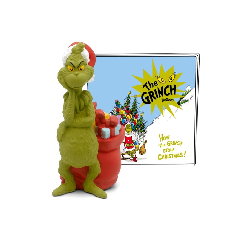 Tonies Grinch Audio Toy Figurine from How The Grinch Stole Christmas by Dr. Seuss