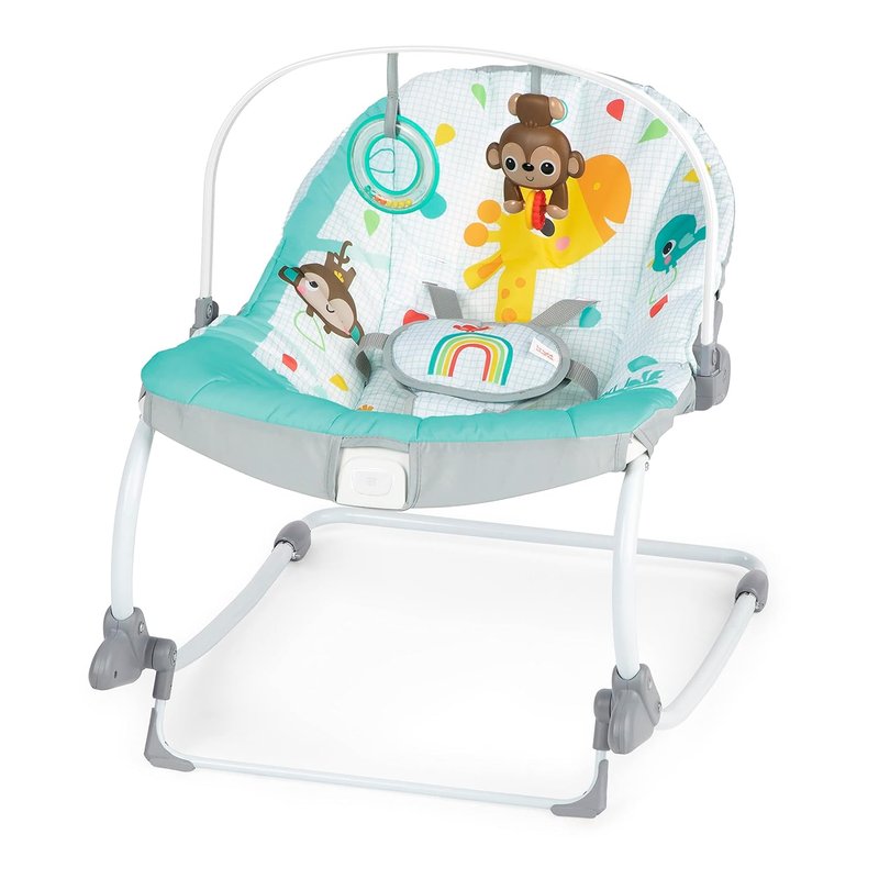 Bright Starts Baby Rocking Chair and Folding Seat