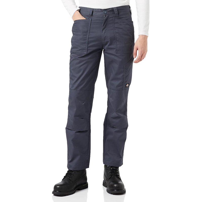Dickies, Men's, Action Flex Trouser, Grey, 34W/32L