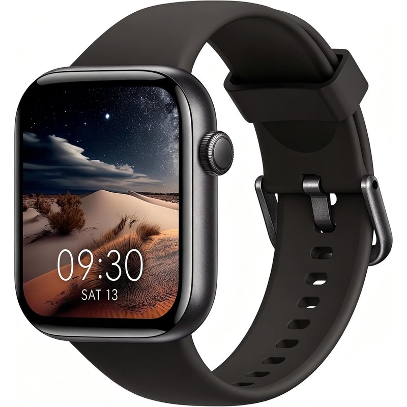 Smart Watch for Men Women Answer/Make Call, 1.85" Smartwatch, Fitness Watch with Heart Rate Blood Pressure Sleep Monitor, 140+Sports, IP69 Waterproof Step Counter Watch Compatible with Android IOS