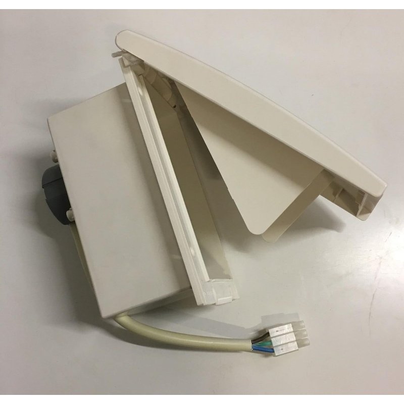 POWERPART Pennine CARAVAN CAMPER FLUSH FITTING TND 240V OBLONG OUTLET