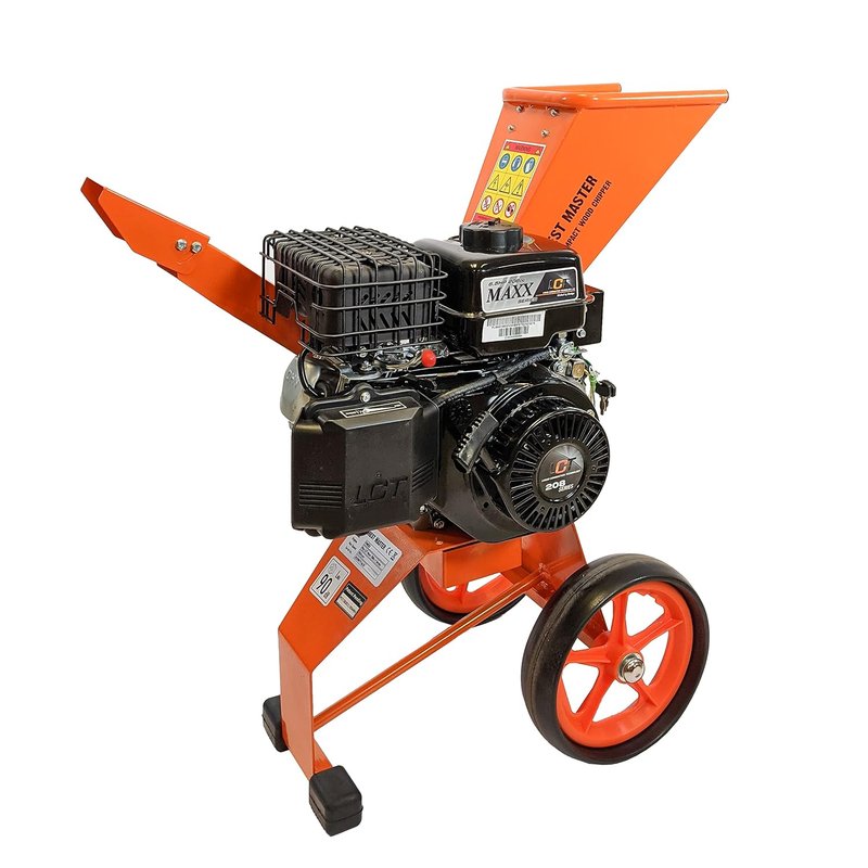 Forest Master FM6DDES Petrol Wood Chipper with Electric Start 6HP Self-Feeding - Lightweight and Well-Balanced - Chips up to 50mm (2 inches)