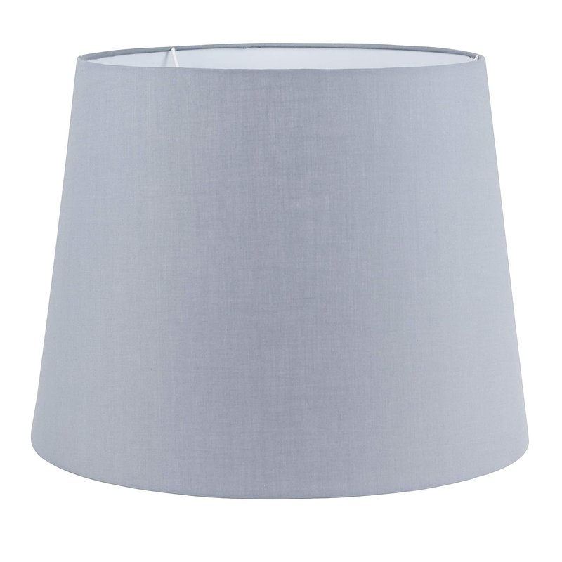 MiniSun | Extra Large Modern Tapered Light Shade in a Grey Fabric Finish | Floor Lamps & Torchieres, Home Décor & Improvement Essential | 45.5cm Shade Width