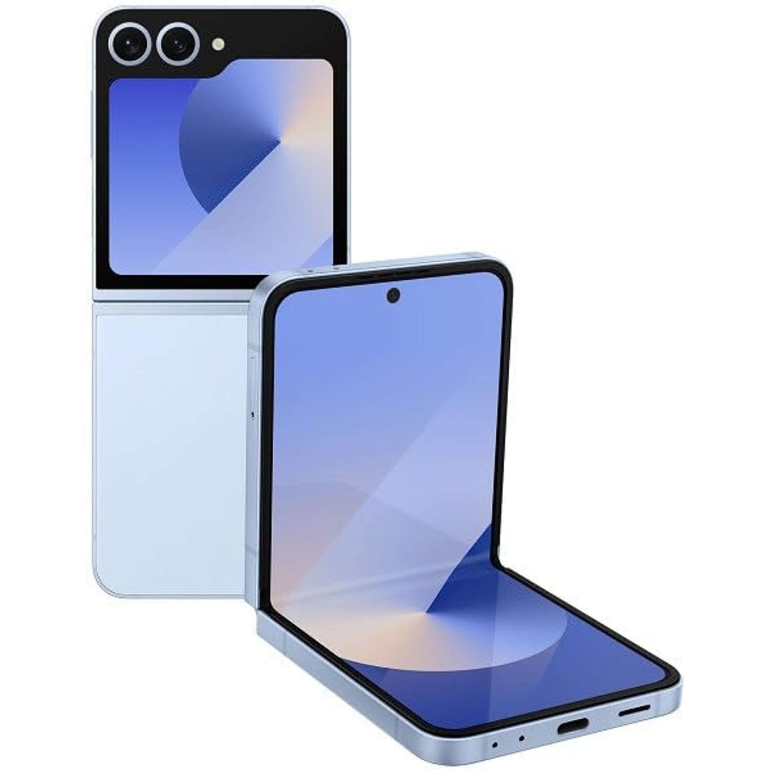 Samsung Galaxy Z Flip 6 5G SM-F741B 256GB 12GB RAM Blue (Renewed)