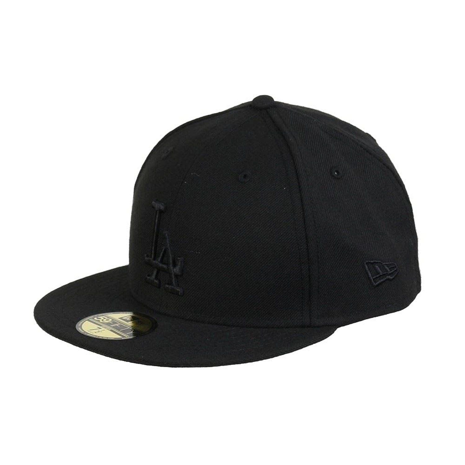 New Era Los Angeles Dodgers MLB Black on Black 59Fifty Cap