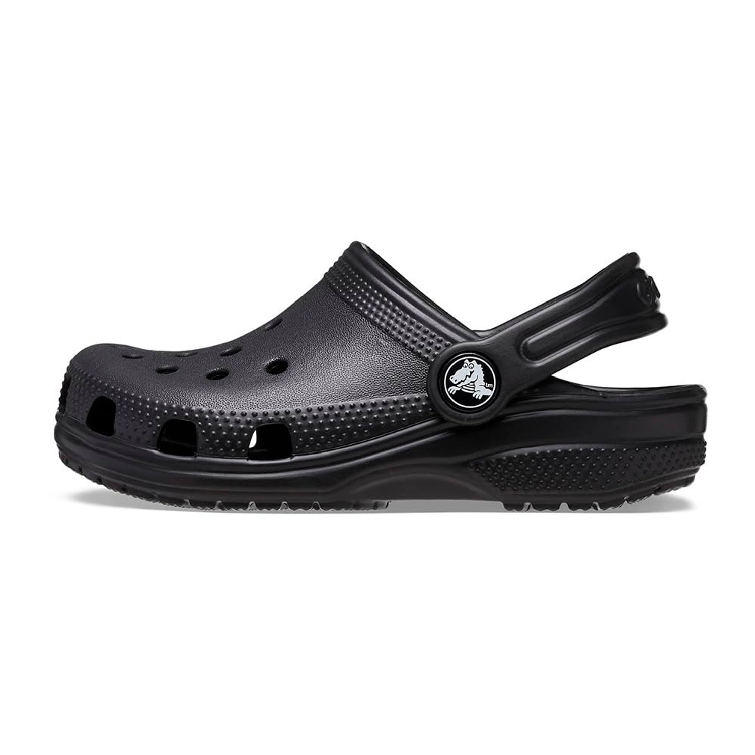Crocs Kids Classic Clog Black 5 Juniors