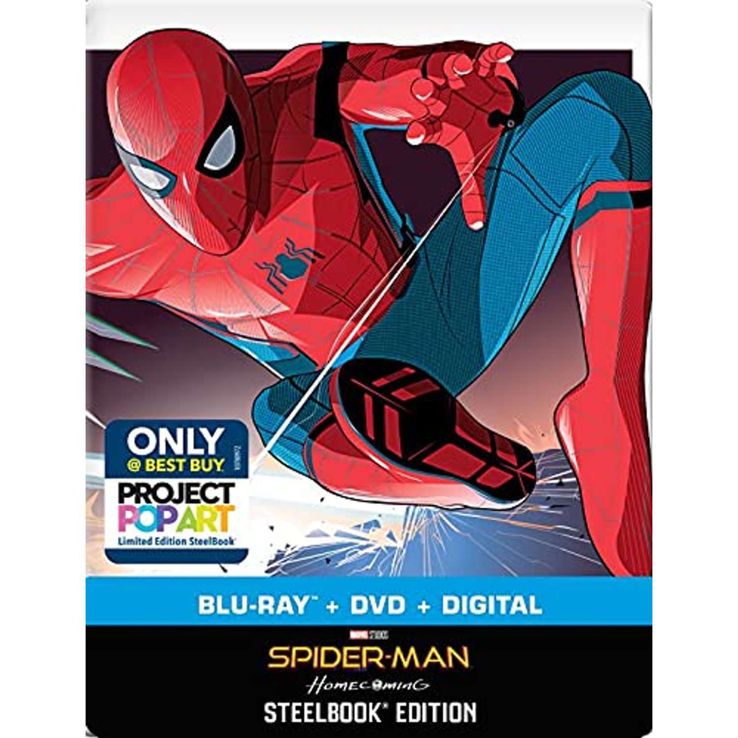 Spider-Man: Homecoming (Steelbook) [Blu-ray + DV… view 1