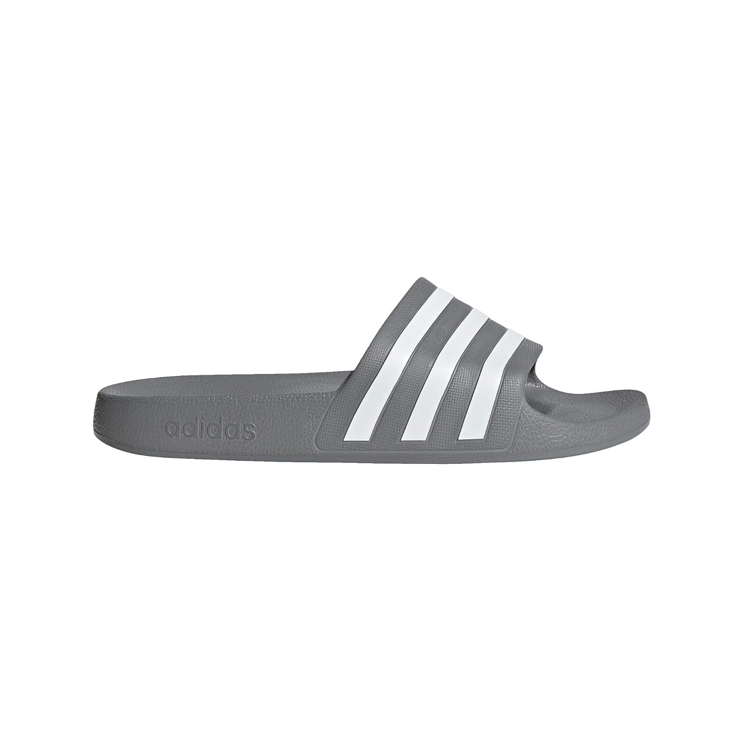 adidas Men's Adilette Shower Sandal, Grey White Grey, 5.5 UK