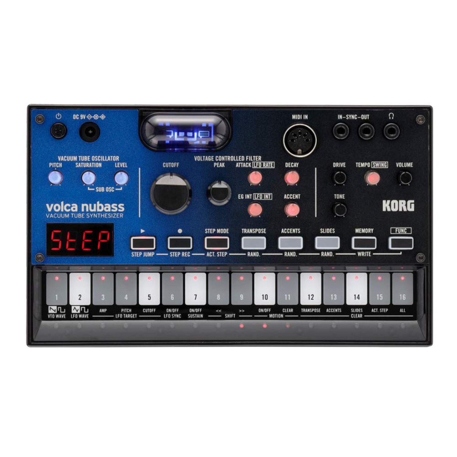 Korg - volca Nubass - Vacuum Tube Bass Synthesiser