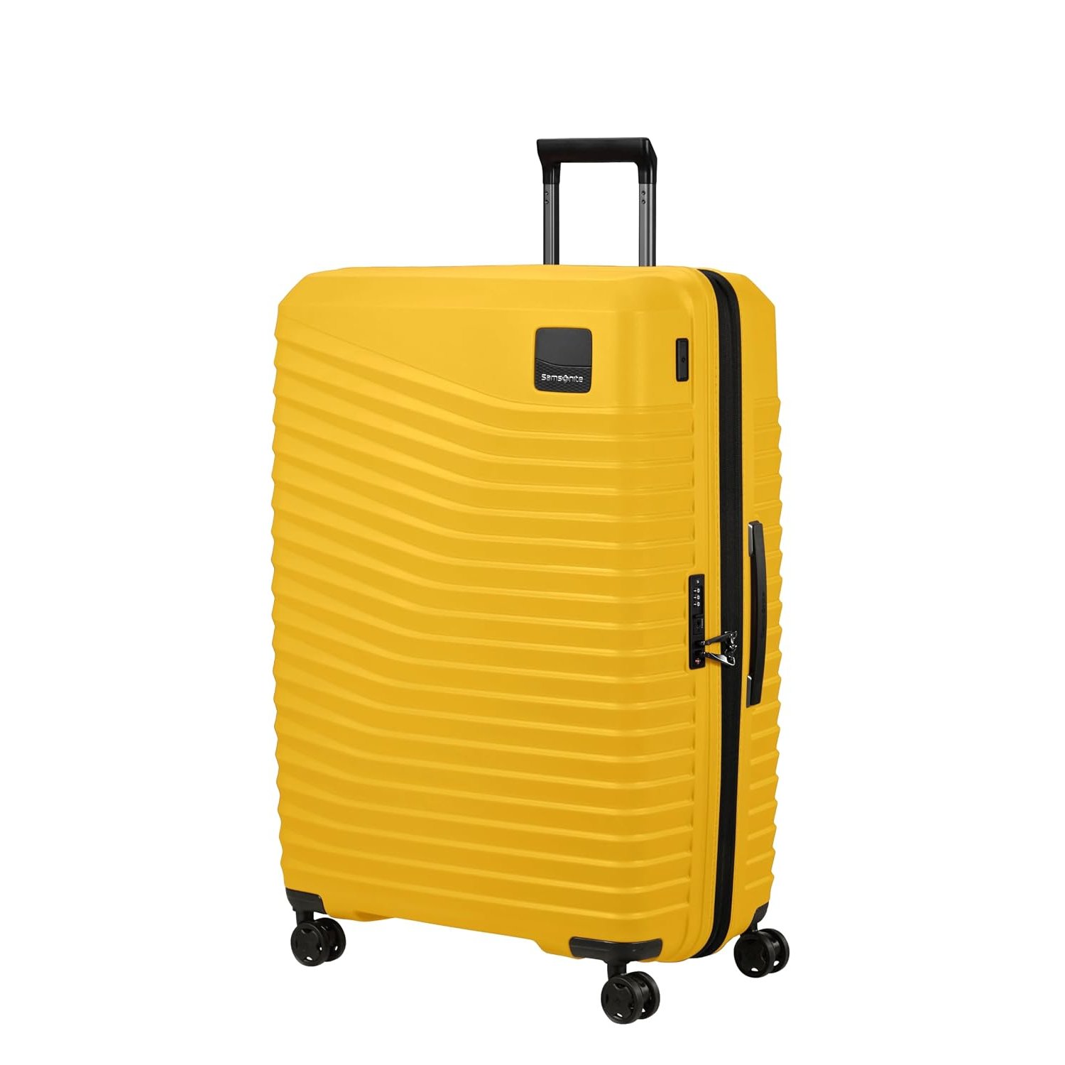 Samsonite Intuo - Hartschalenkoffer Extra Groß (81 cm) - Erweiterbar, Reisekoffer mit 4 Rollen, Leicht, TSA-Schloss, 132/144 L, Gelb (Citrus)