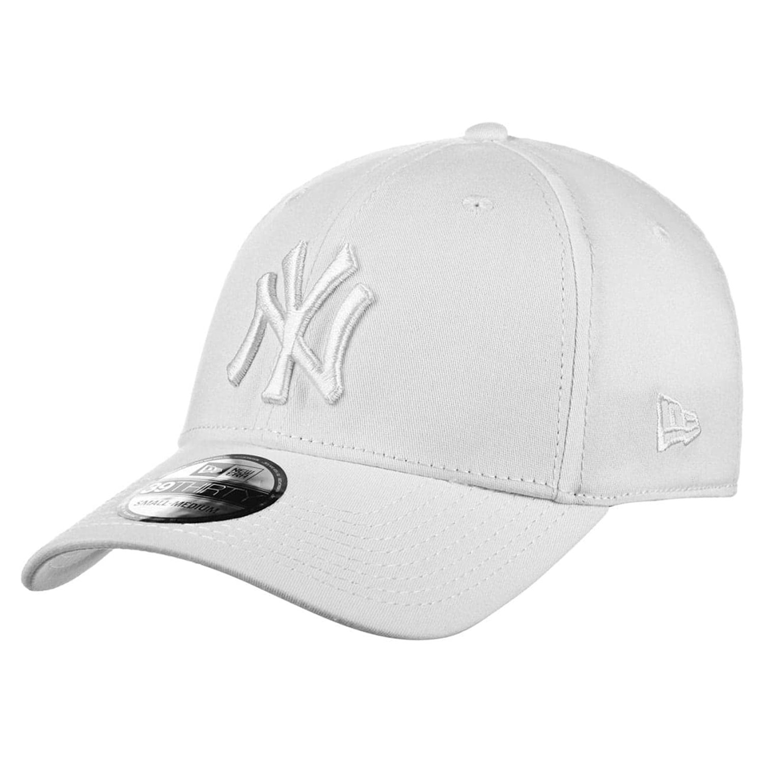 New Era - MLB League Basic 59fifty Los Angeles Dodgers, Men's Snapback Cap, White, 7 1/8