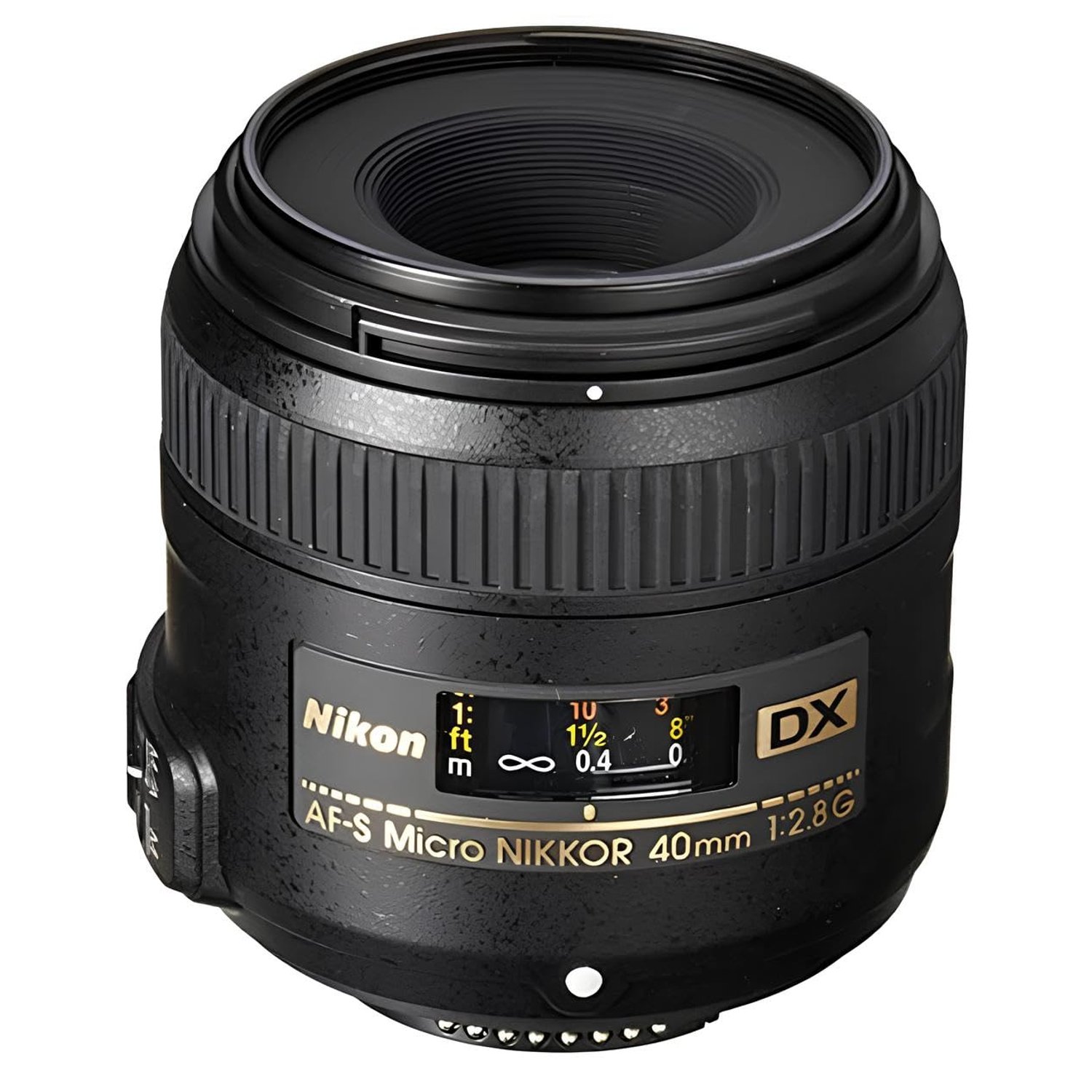 Nikon AF-S DX Micro NIKKOR 40mm f/2.8G Lens-Black (Refurbished)