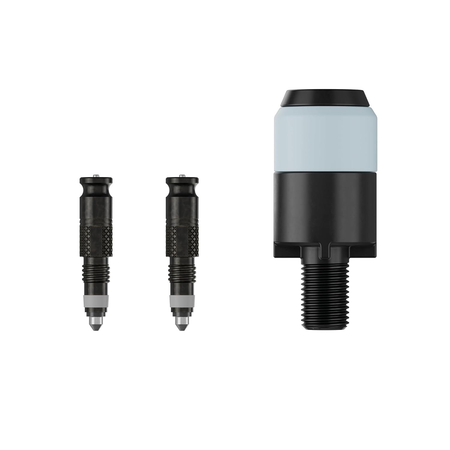 Schwalbe Clik Valve Conversion Set – Bicycle Valve Innovation for Inflating Tyres – Retrofit Kit for Presta/SV Valves with Pump Head Adapter