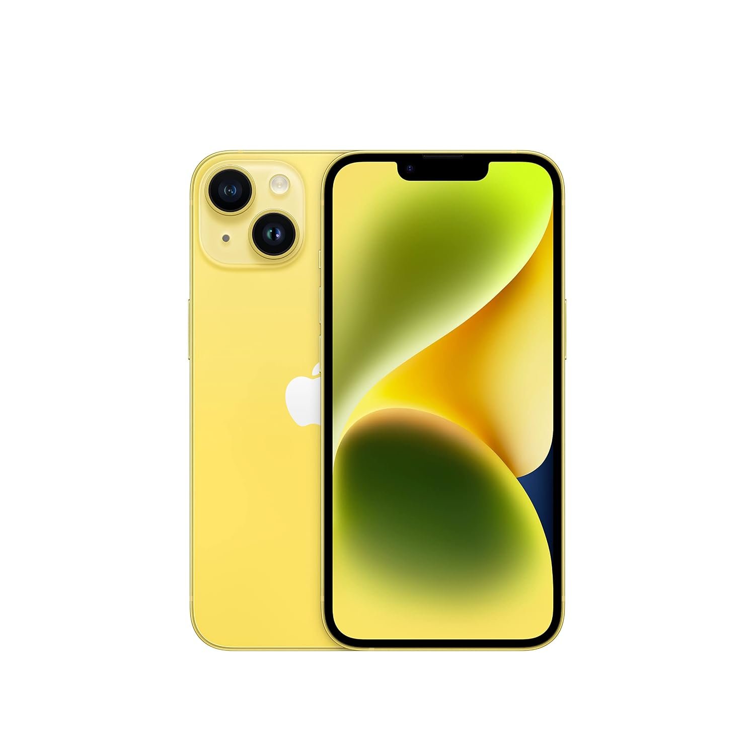 Apple iPhone 14, 256 GB, Yellow (Renewed)