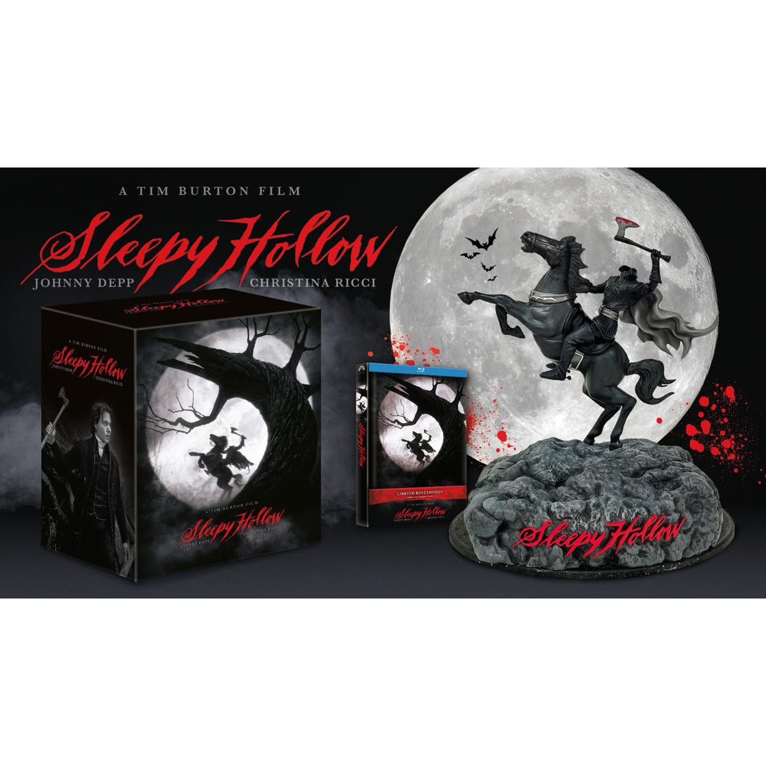 Sleepy Hollow - Mediabook - Limited Bust Edition auf 555 Stück (+ DVD) (+ Büste)