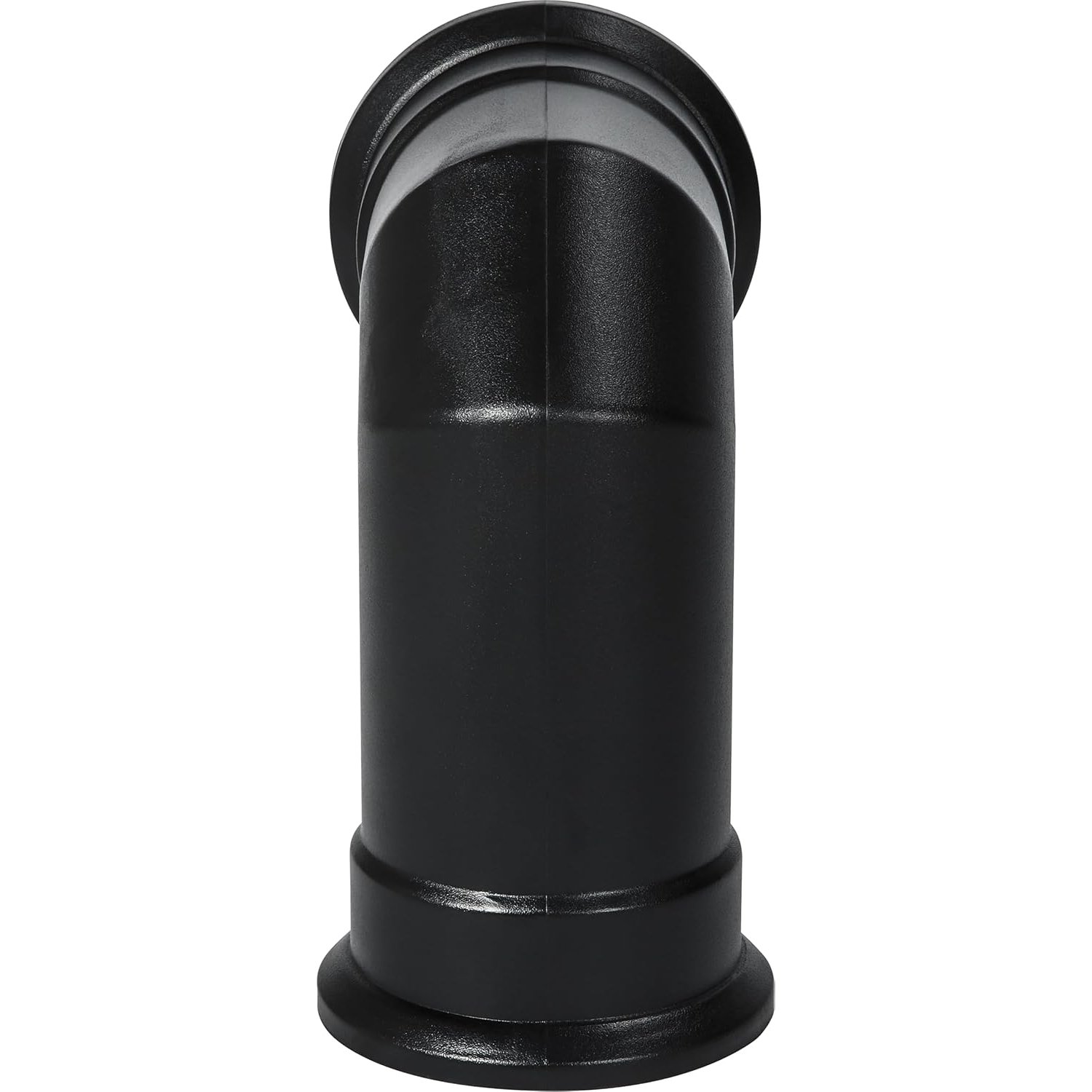 Adam Angled Decorative Stove Pipe in Black