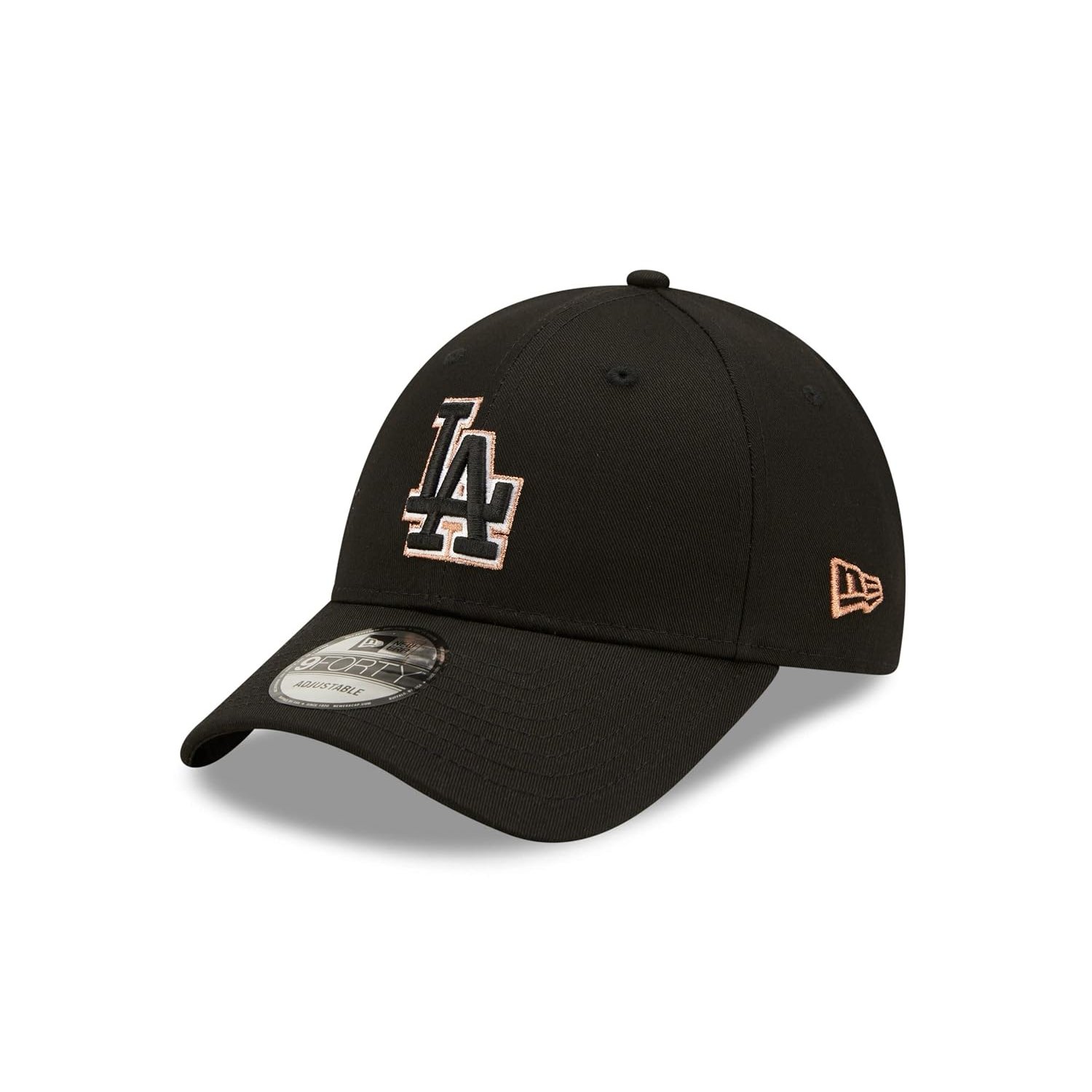 New Era Los Angeles Dodgers LA - Kappe Basecap Hut - - Snapback verstellbar Teamlogo - Schwarz
