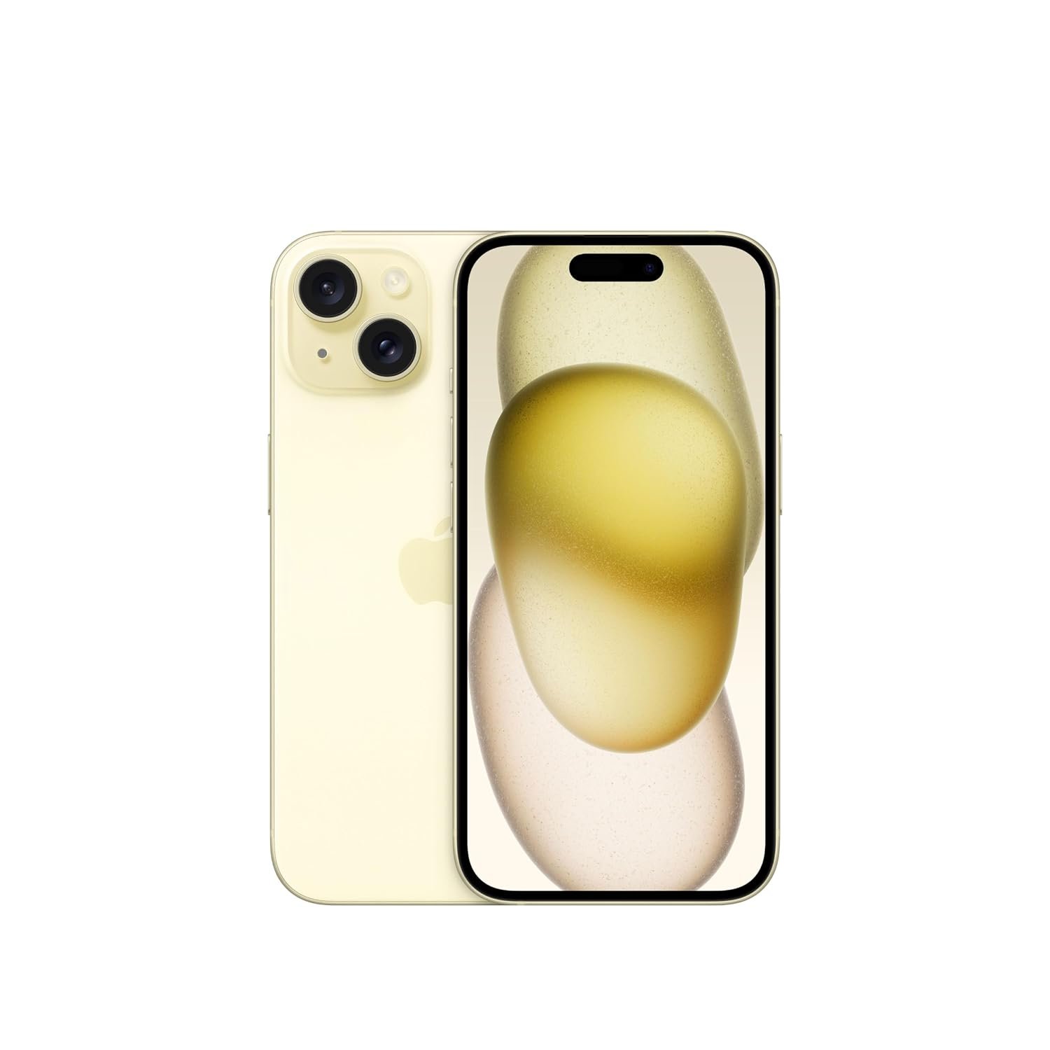 Apple iPhone 15 (128 GB) - Yellow (Renewed)