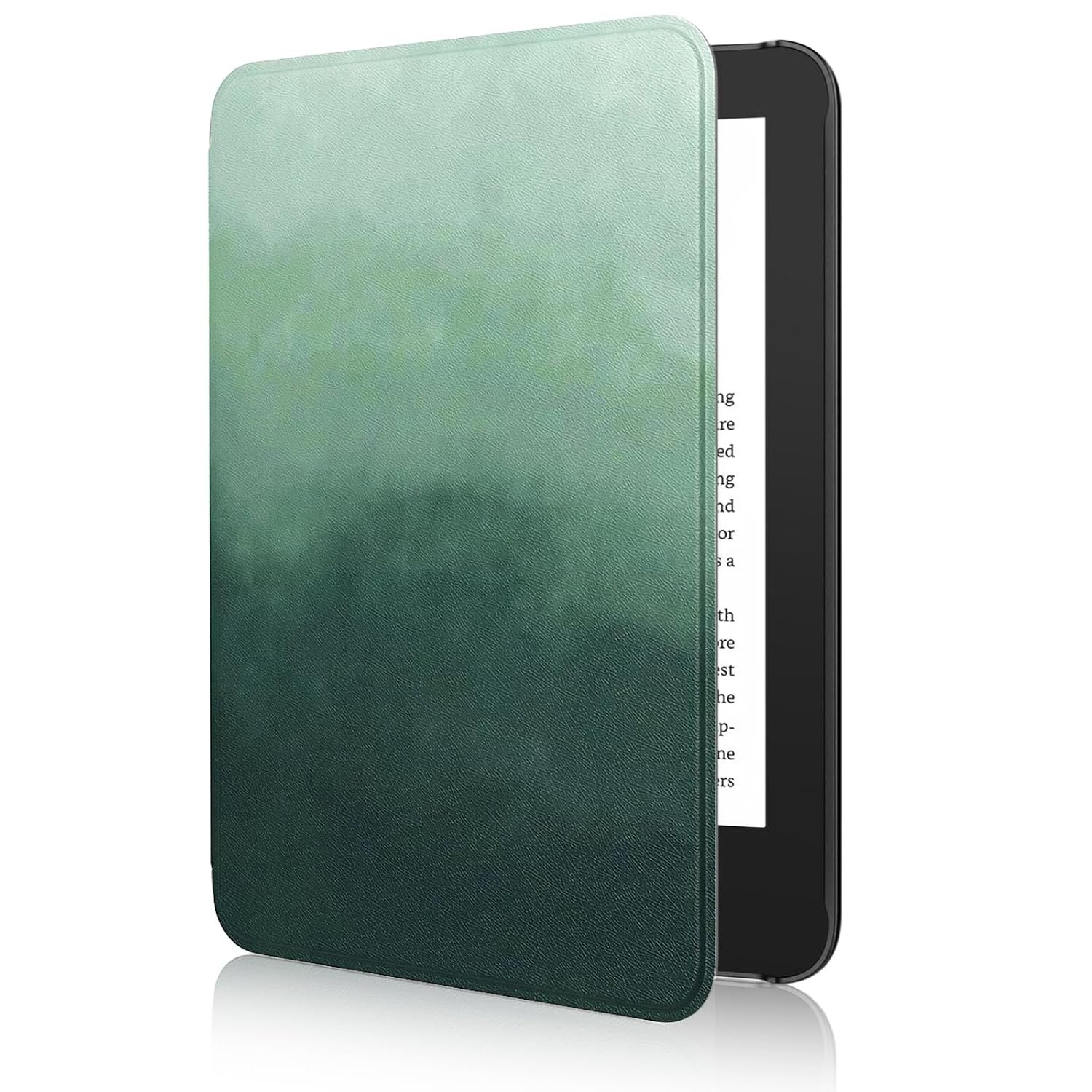 MoKo Case for 6" Amazon Kindle Basic 11th Gen 2024/2022, Pine Green