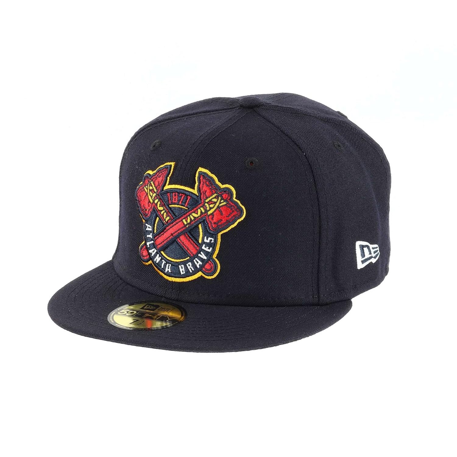 New Era Atlanta Braves MLB 1871 National Association Navy 59Fifty Basecap - 7 3/8-59cm (L)