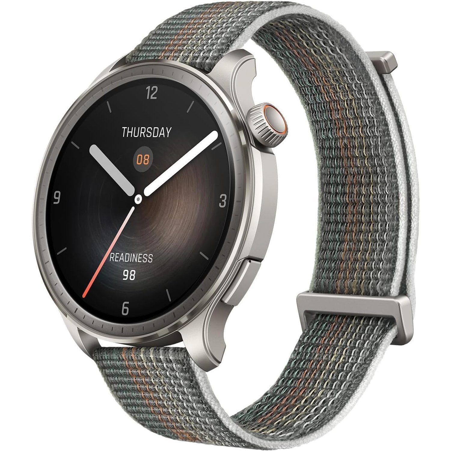 Amazfit Balance 46mm Smart Watch, NFC Contactless Payment, AI Fitness Coach, 14-Day Battery Life, Sleep & Health Monitoring, GPS, 150+ Sports Modes, Bluetooth Calls, AMOLED Screen for Android & iPhone