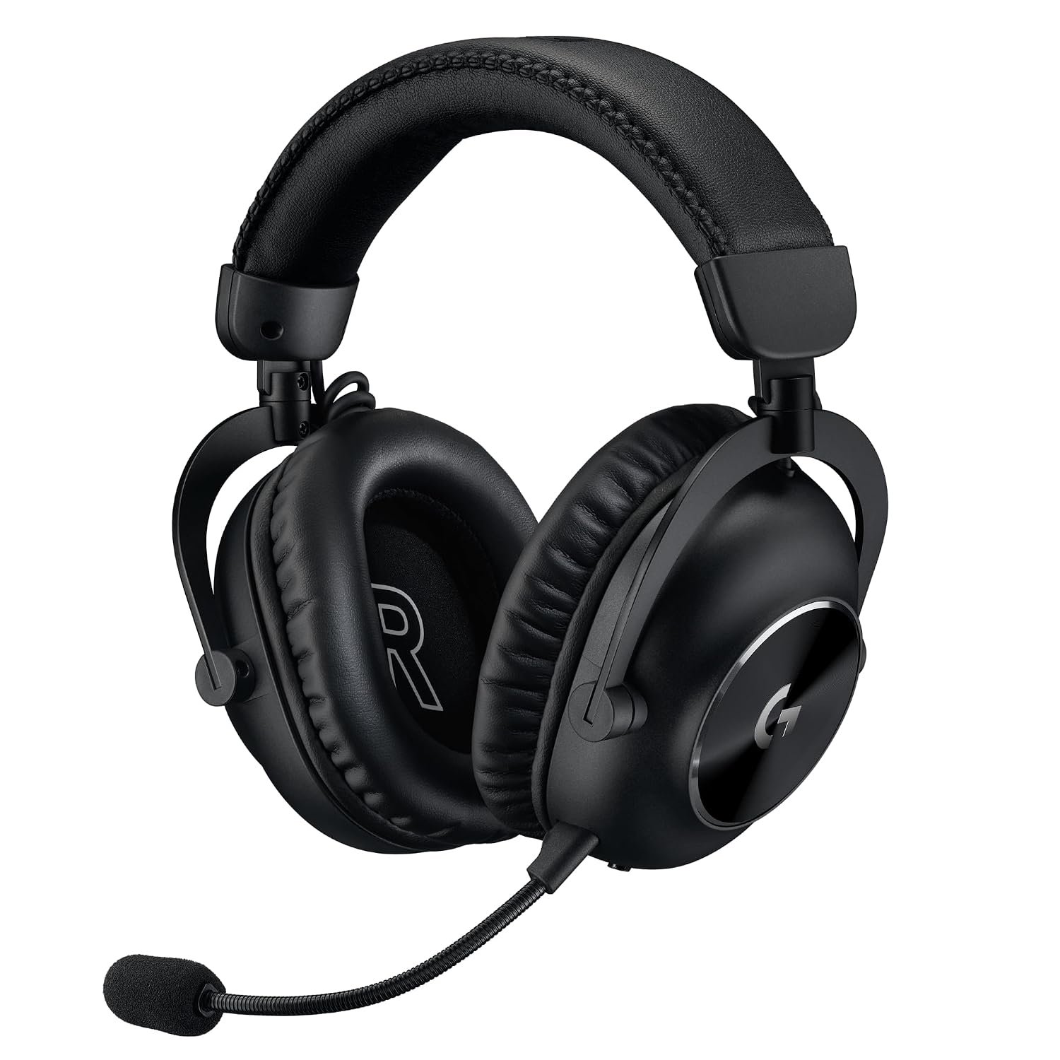 Logitech G PRO X 2 Lightspeed Wireless Gaming Headset, Detachable Boom Mic, 50mm Graphene Drivers, DTS: Headphone 2.0—7.1 Surround, Bluetooth/USB/3.5mm Aux, for PC, PS5, PS4, Nintendo Switch - Black