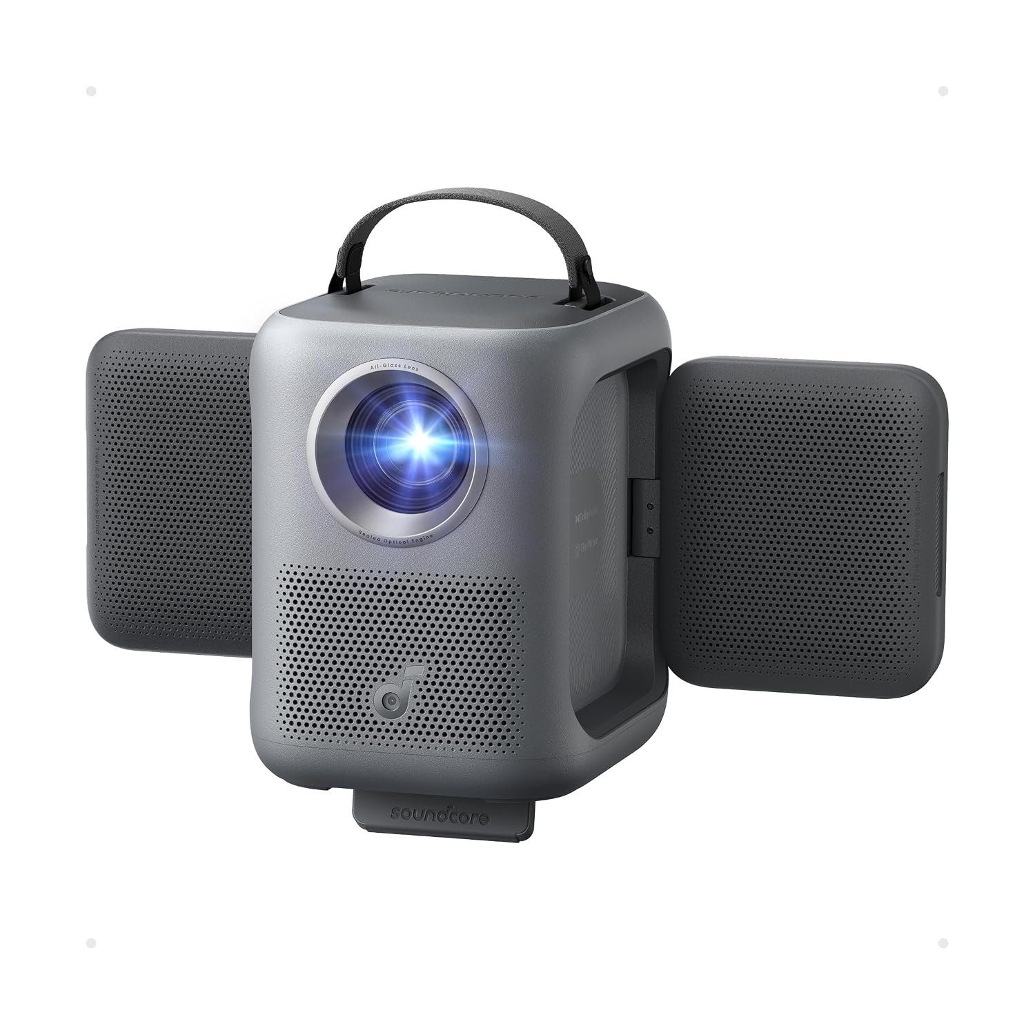 soundcore Nebula P1i Smart Projector with WiFi and Bluetooth, Flippable Design, 2.0 Dolby Audio, 380 ANSI Lumens, Full HD 1080P, All-Glass Lenses, Dual 10W Stereo, GTV, Portable