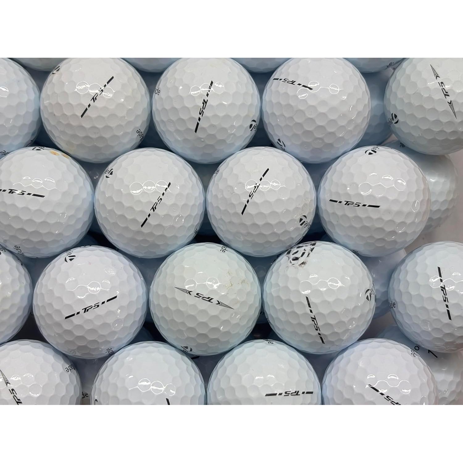 TP5 12 golf lake balls for taylormade - Pearl/Grade A quality (used not new)