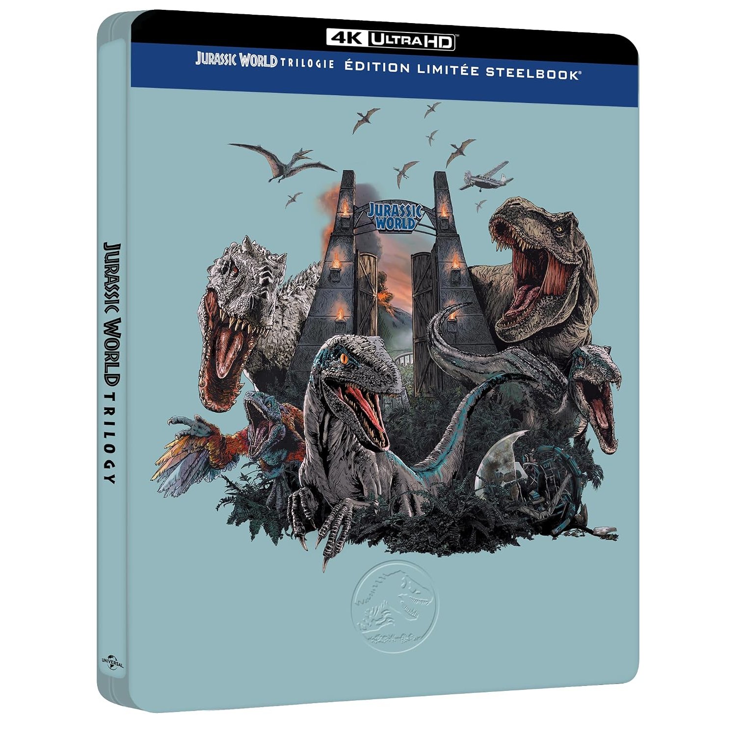 Jurassic World-Trilogie [4K Ultra HD-Édition Ste… view 1