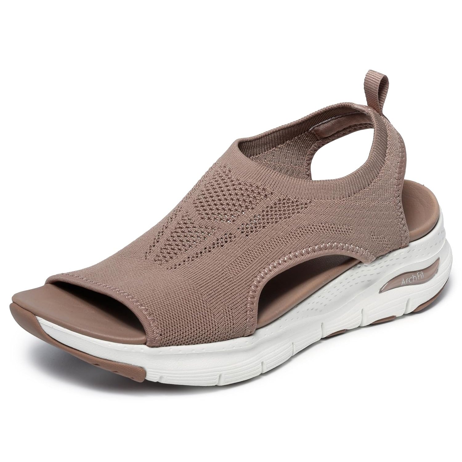 Skechers Women's Arch Fit-City Catch, Mocha, 2.5 UK