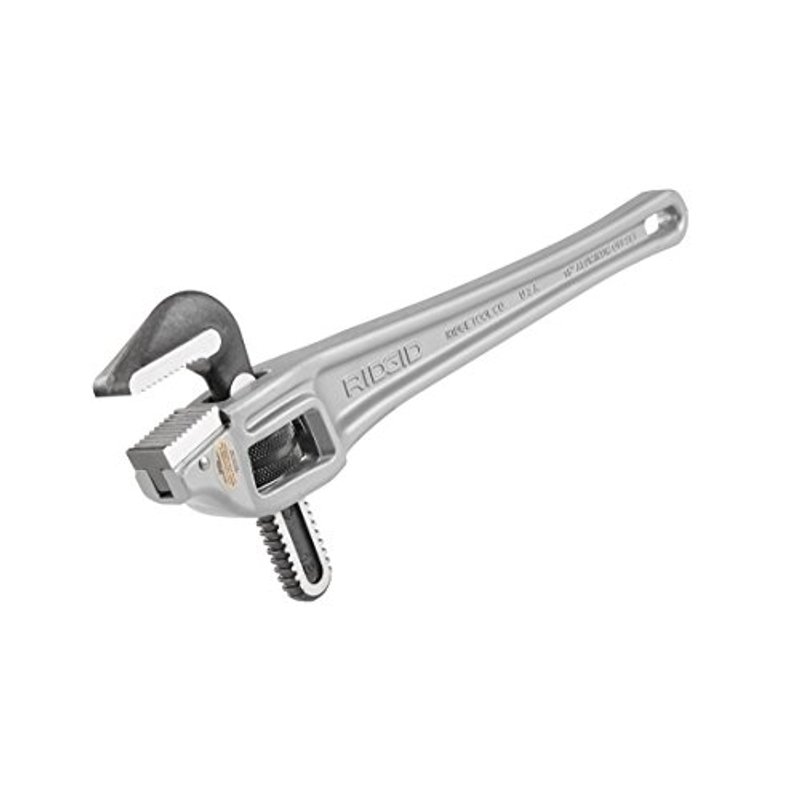 RIDGID 31125 Model 18 Aluminium Offset Pipe Wrench, 18-inch Plumbing Wrench