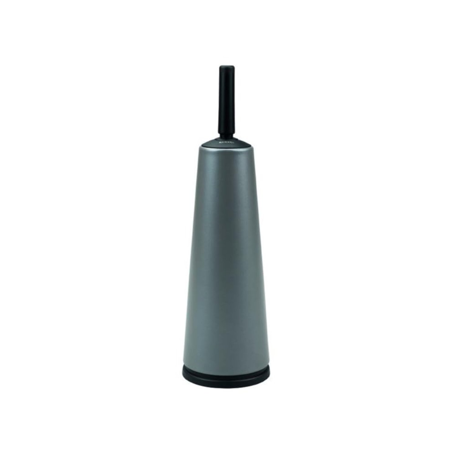 Brabantia Toilet Brush and Holder (Platinum) Corrosion Resistant, Easy Clean Bathroom Accessory Set, One Size, (477324)