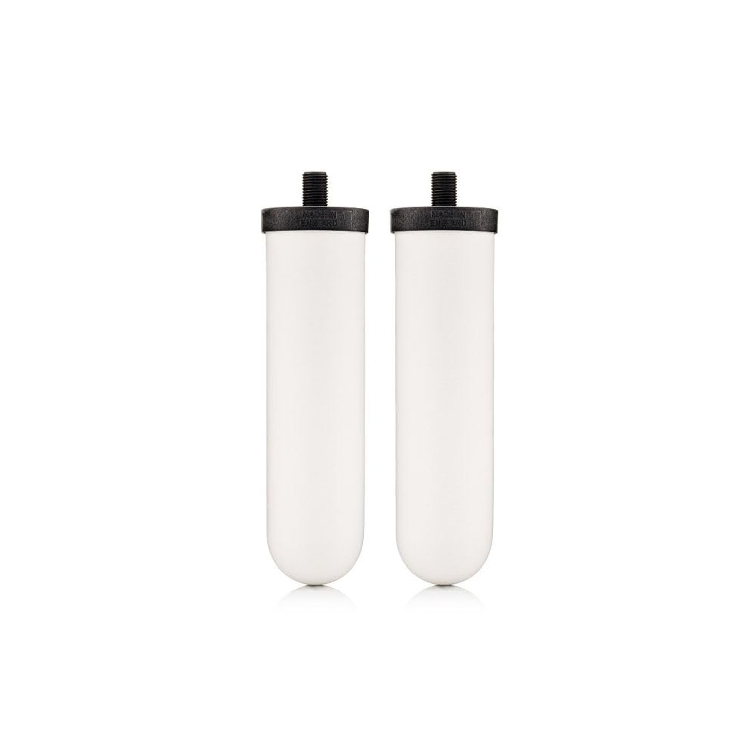 British Berkefeld 7" Ultra Sterasyl Ceramic Gravity Filter Cartridge | 2 Pack| Reduces Contaminants | Suitable for All Gravity Cans | Improves Taste & Odour | NSF Certified Candle Element