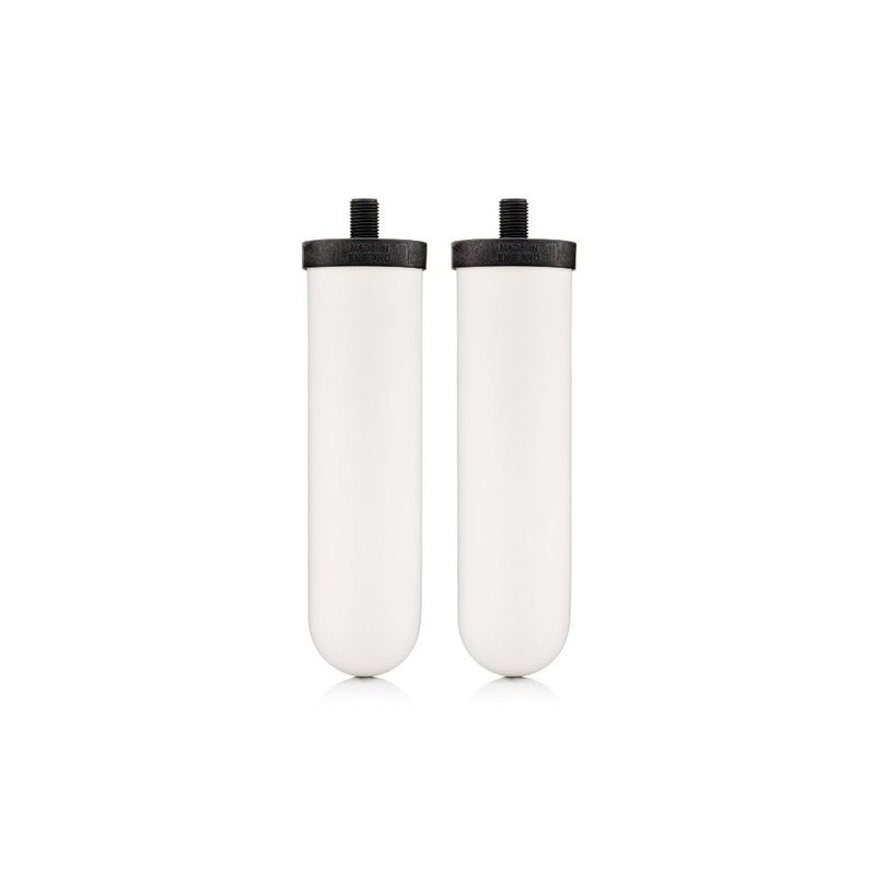 British Berkefeld 7" Ultra Sterasyl Ceramic Gravity Filter Cartridge | 2 Pack| Reduces Contaminants | Suitable for All Gravity Cans | Improves Taste & Odour | NSF Certified Candle Element