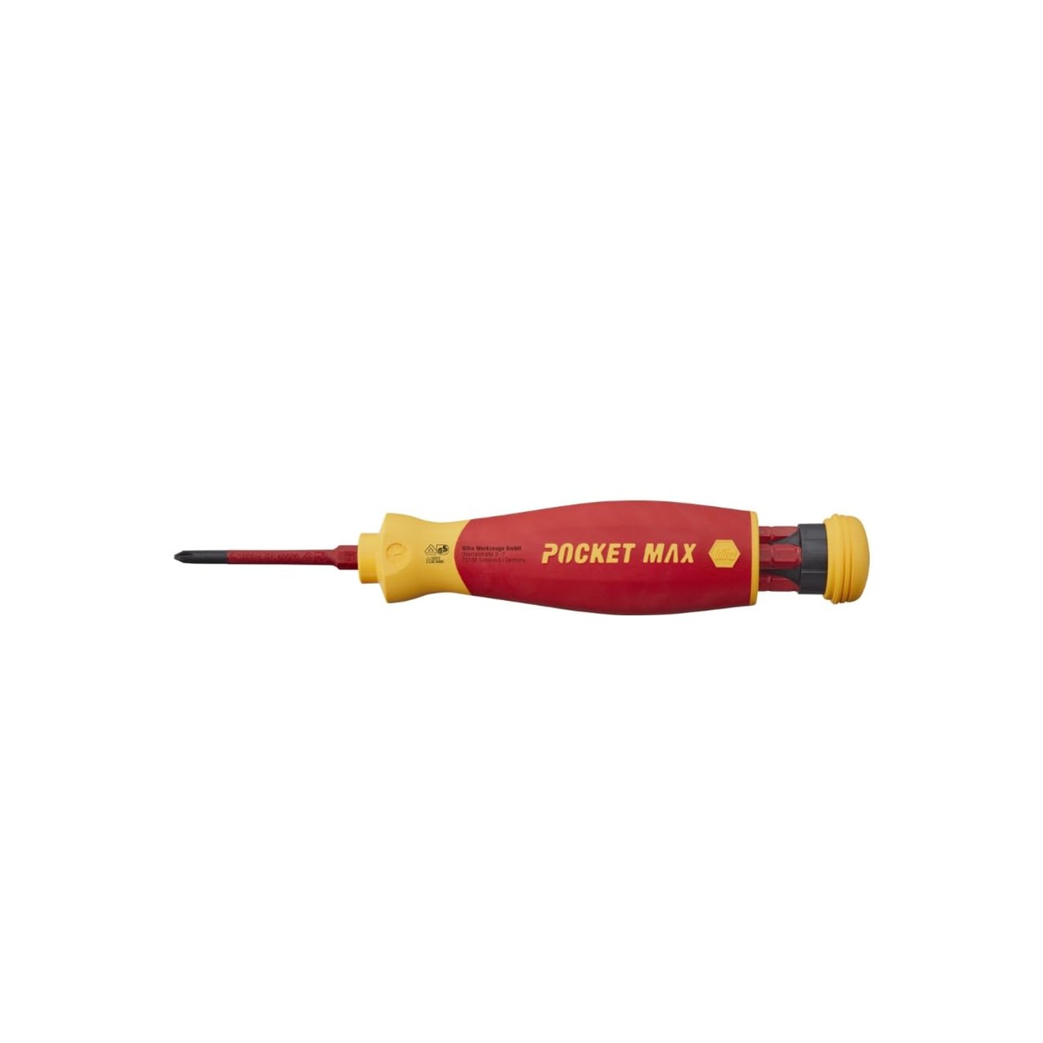 Wiha Vde Pocket Max Ph/Pz/Sl 4Pc, Red