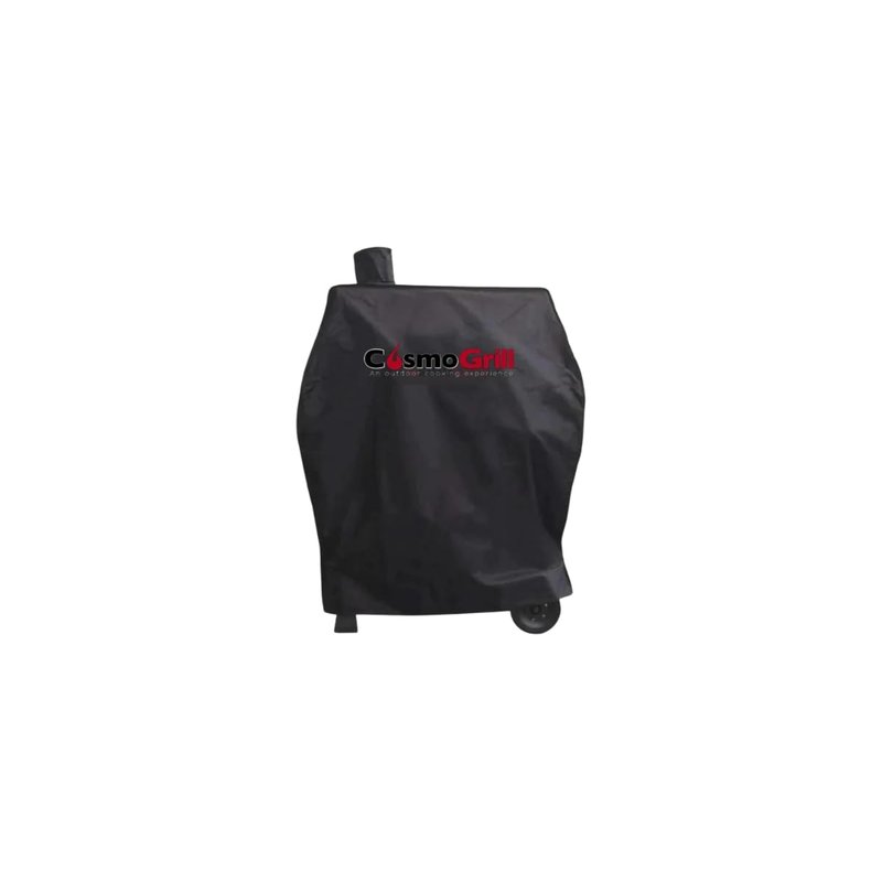 CosmoGrill Smoker Jr. BBQ Cover: Waterproof Heavy Duty with Anti-UV Protection Barbecue Covers, 600D Oxford Fabric Cloth, Adjustable Straps for Secure Fit, Perfect for Smoker Jr