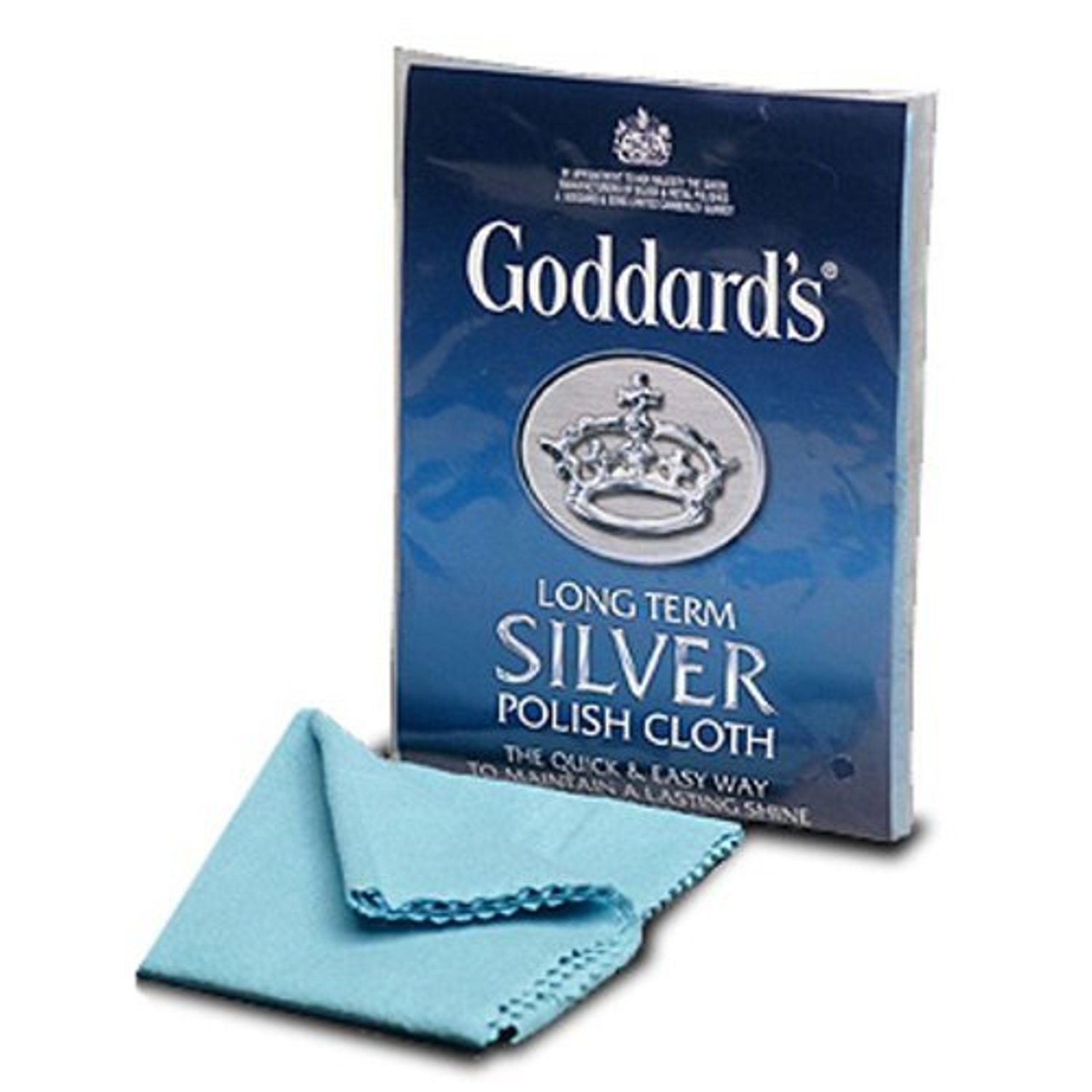 Goddard's Cloth, Silver, Blue, One Size