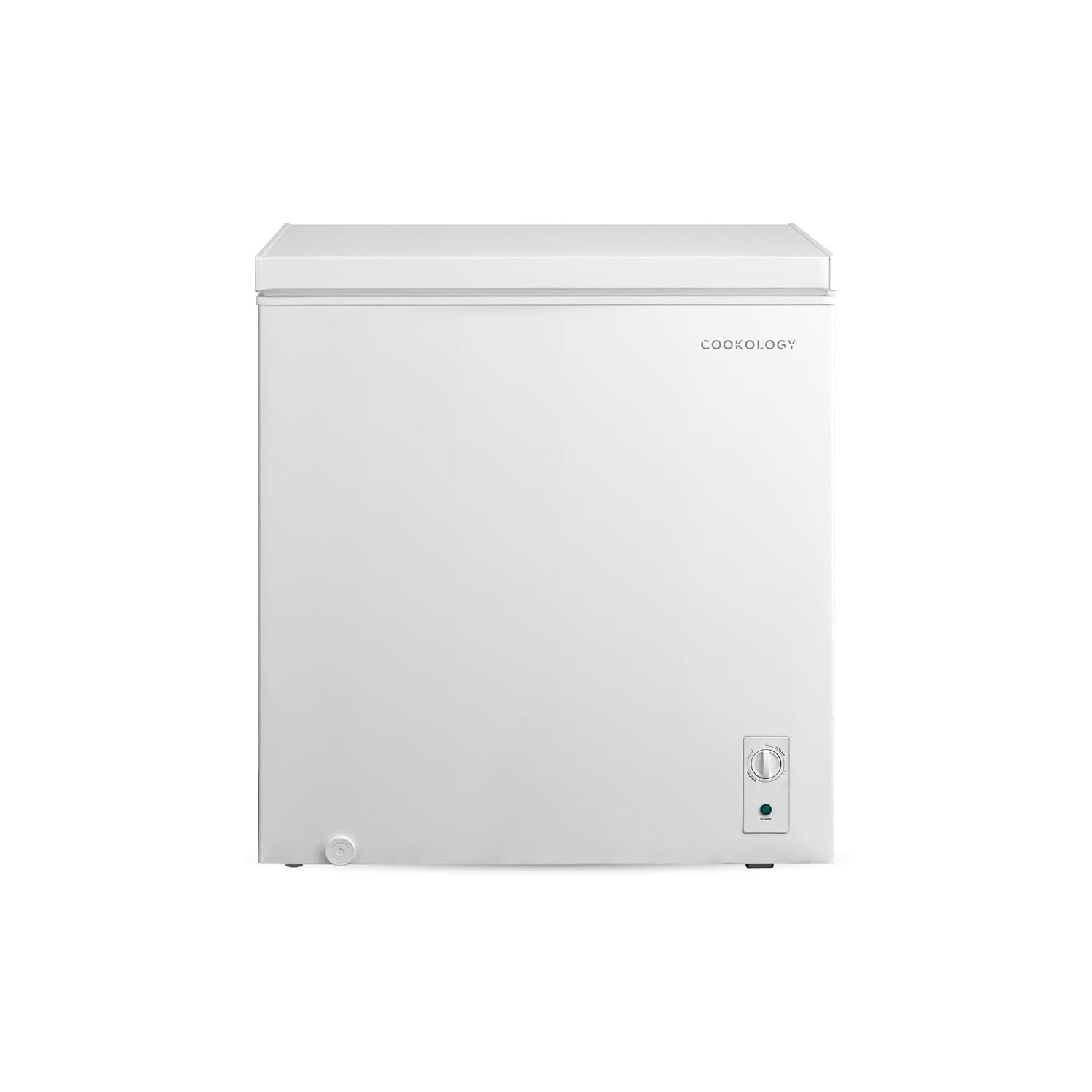 Cookology 198L Freestanding Chest Freezer - Adjustable Feet - White