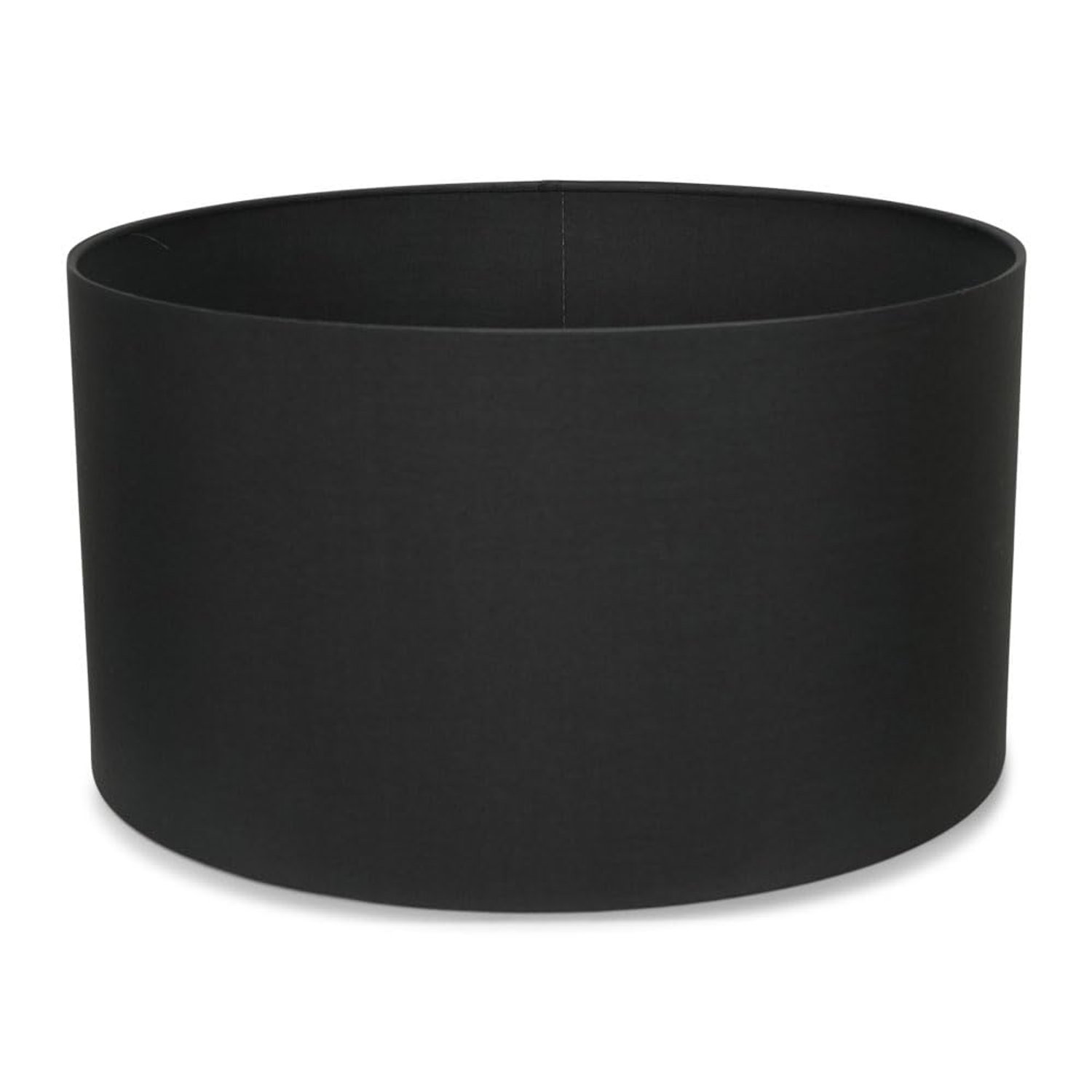 MiniSun | Large Modern Charcoal Grey Drum Light Shade | Lamp Shades, Home Décor & Improvement Essential | 45cm Shade Width