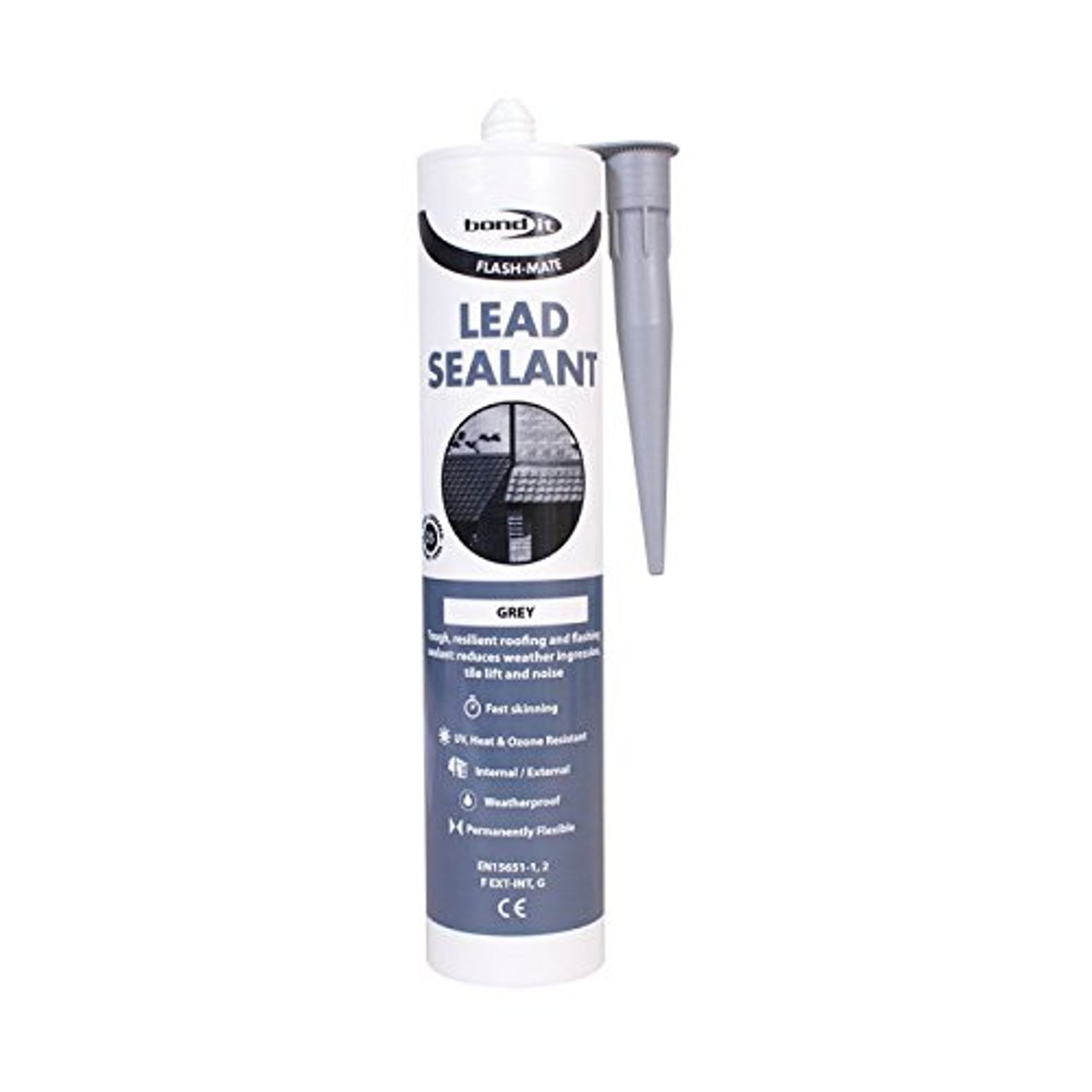 12x Grey Flash Mate Silicone Lead Sealant Roofing Flashing Leaks Repair Sheet