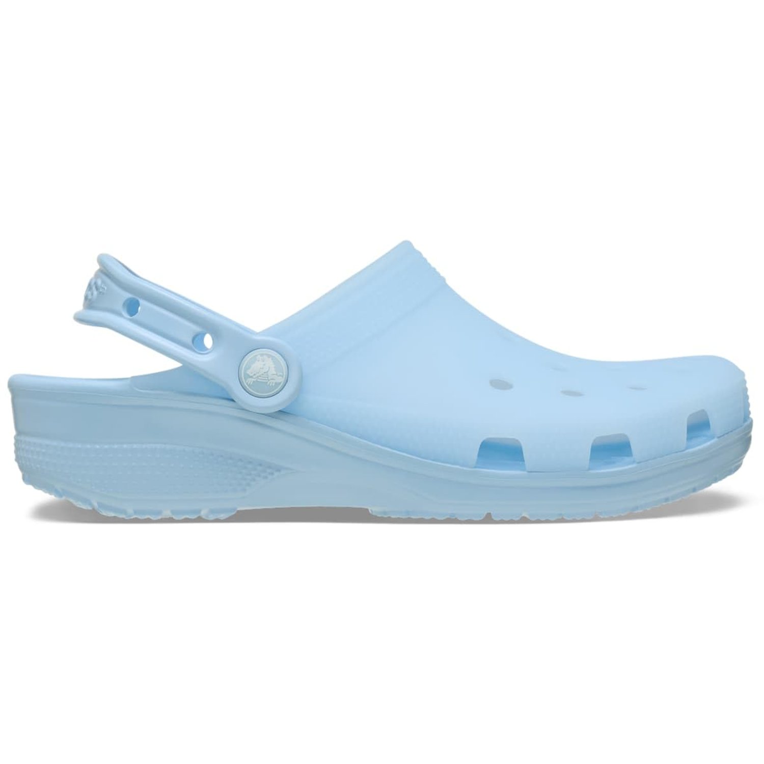 Crocs Unisex-Adult Classic Frosted Clog, Blue Calcite, 10 Women/8 Men