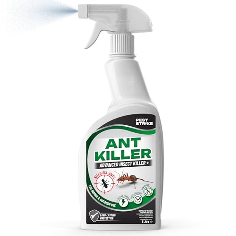 Ant Killer Spray – Indoor & Outdoor Use – Fast-Acting, Residue-Free, Pet & Child Safe Pest Control (1L)