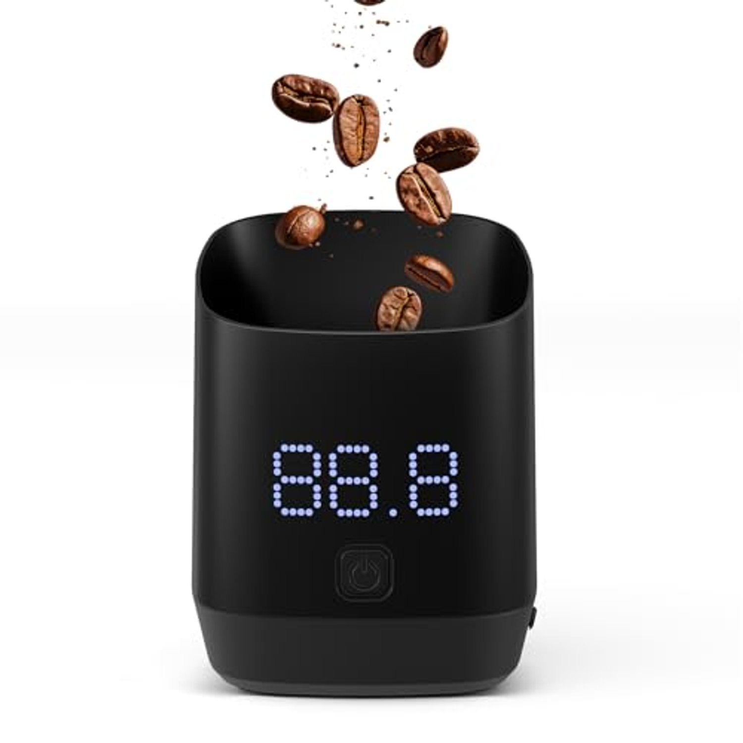 Digital Coffee Scale, 0.1g High Precision Electronic Kitchen Scale with LED Display, Rechargeable Touch-Sensitive Button Espresso Scale for Coffee Lovers
