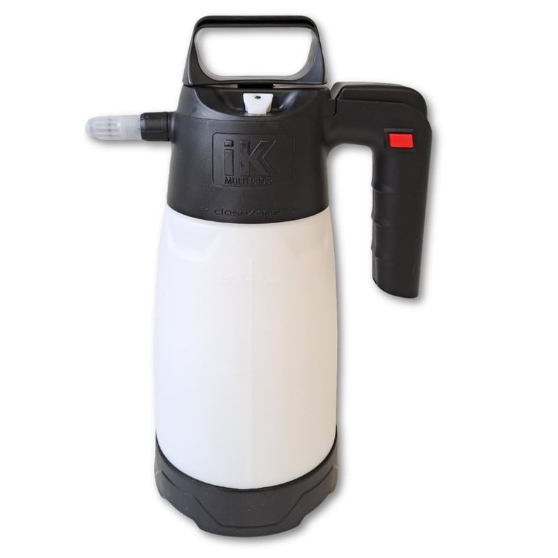 IK Professional Pressure Sprayer - 1,5L - Suitable for Acids, Solvents and Aggressive Chemicals - Cleaning and Disinfection - Pump Action Pressure Sprayer - Made in Europe - IK Multi Pro 2