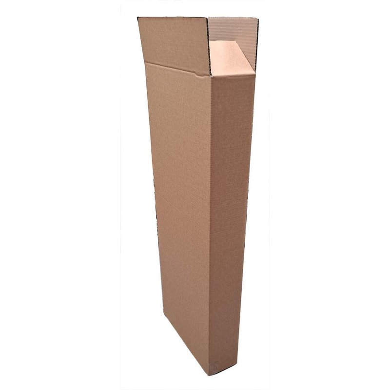 SelfHold Acoustic Guitar Shipping Box With Carry Handles Double Wall Cardboard (Acoustic (505mm x 200mm x 1270mm)) - Cardboard Box For Guitar | Made in Britain