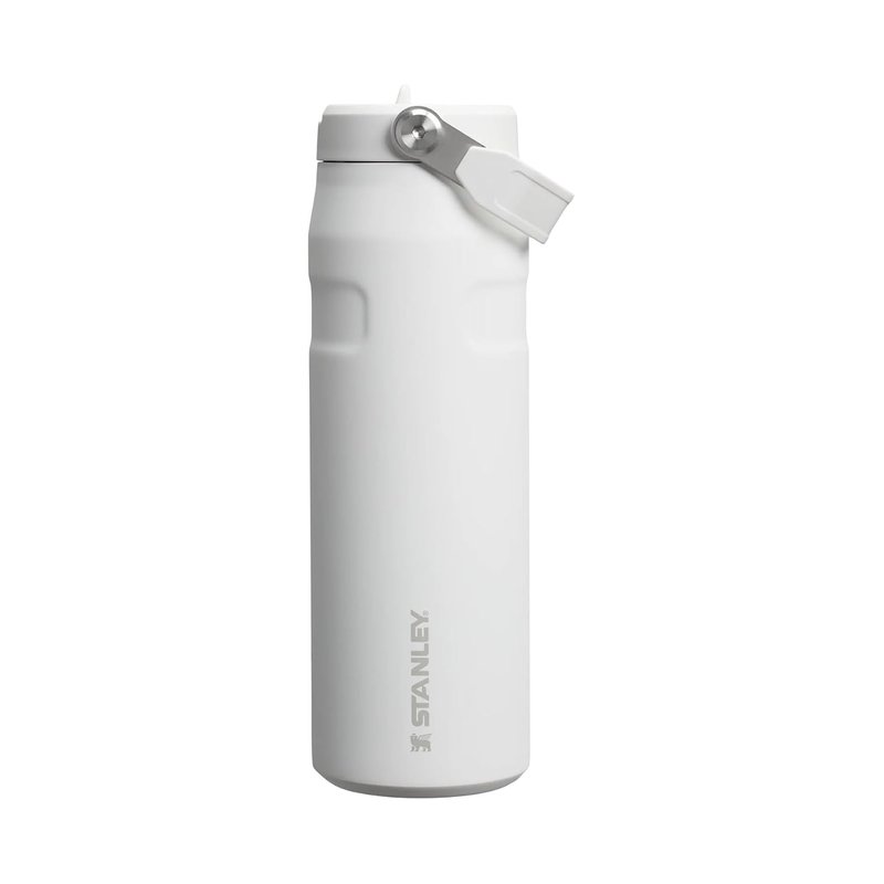 Stanley 1913 Flip Straw 2.0 Sports Water Bottle with Straw 0.7L - 10 Hours Cold - 3 Days Iced - Stainless Steel - BPA Free - Leak Resistant - Fits in Cup Holder - Dishwasher Safe - Frost