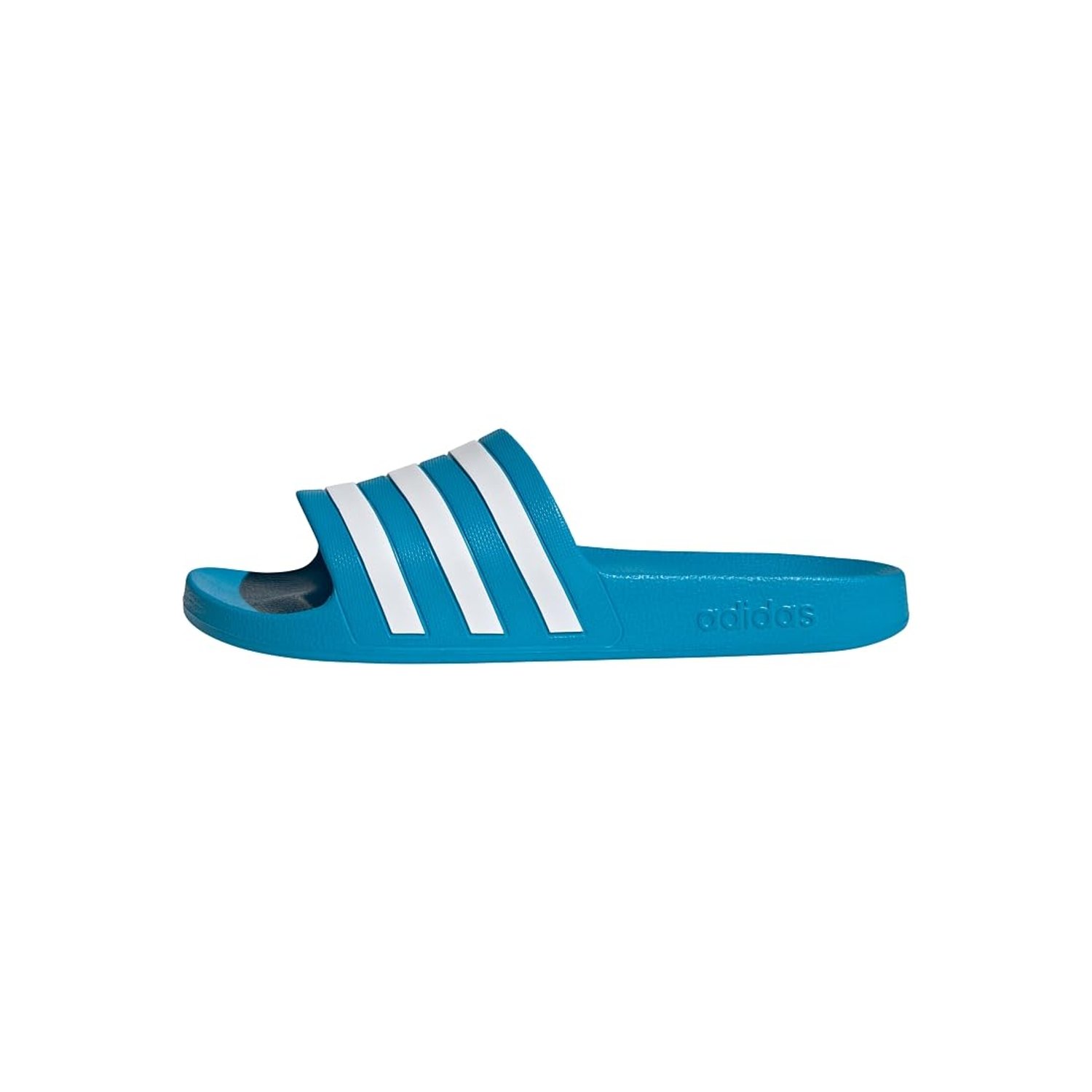 adidas Unisex Adilette Aqua Slides Solar Blue/Cloud White/Solar Blue 7 UK 40.5 EU