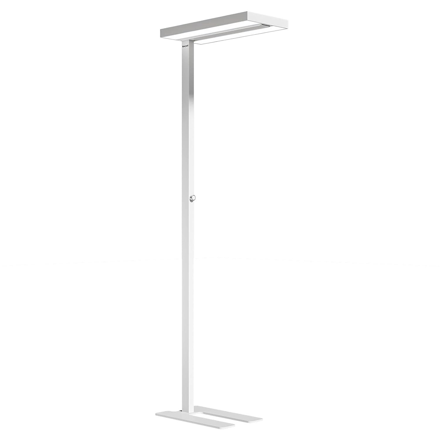 Honeywell LED Floor Lamp Modern - 02E Pro Sunturalux™ Eye Caring Standing Light, 10400LM Dimmable Reading Tall Lampara for Home Office Living Room Bedroom,100W,4000K Natural Daylight